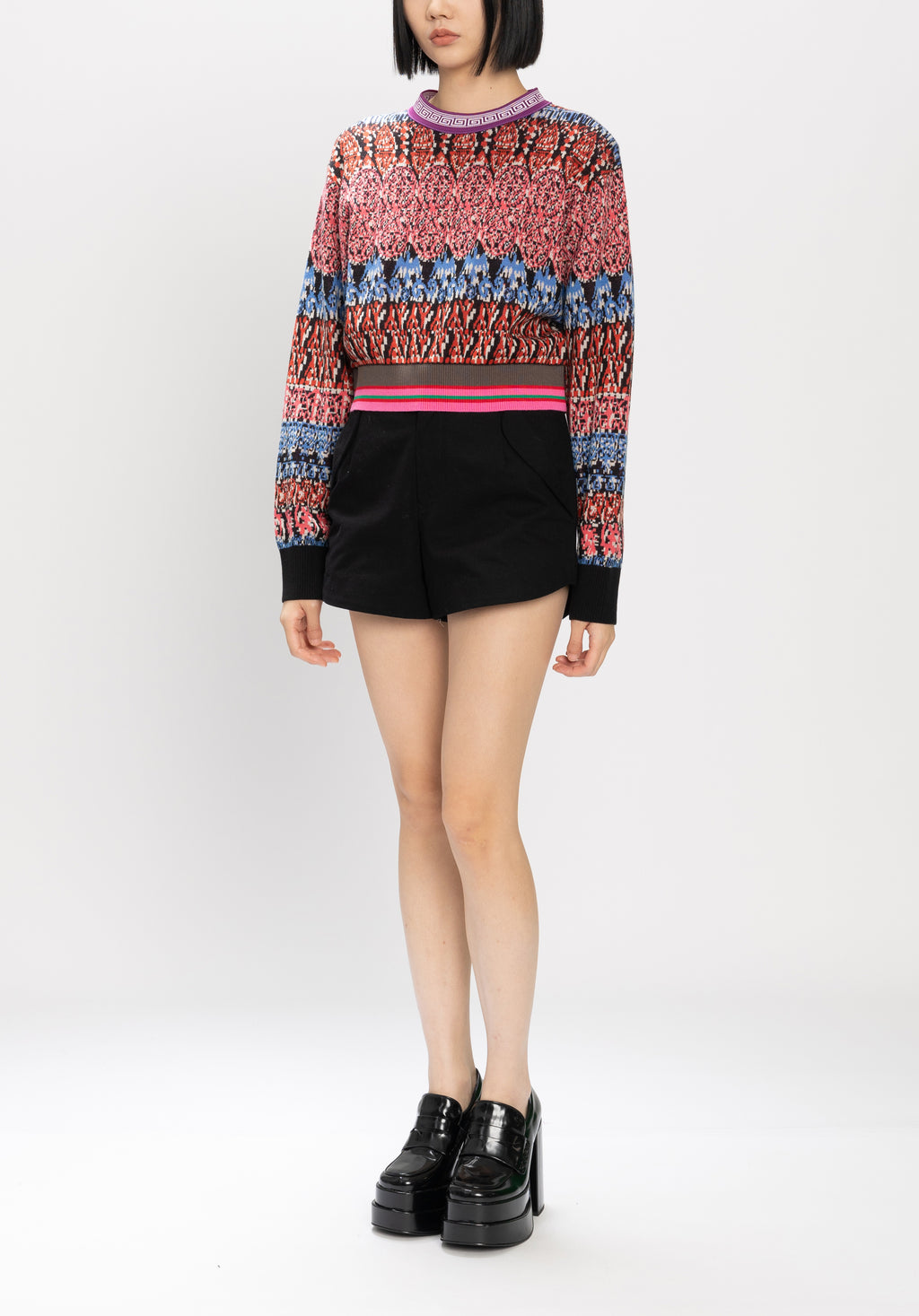 Sweater with skirt vs flank cheap
