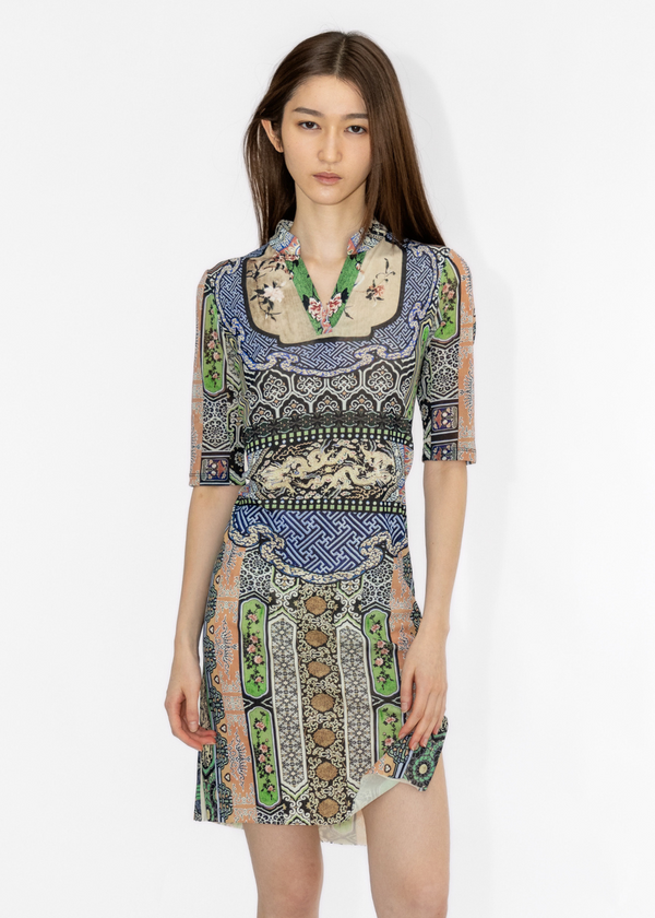 PALACE BIRD REVIVAL 2025 CHEONGSAM DRESS
