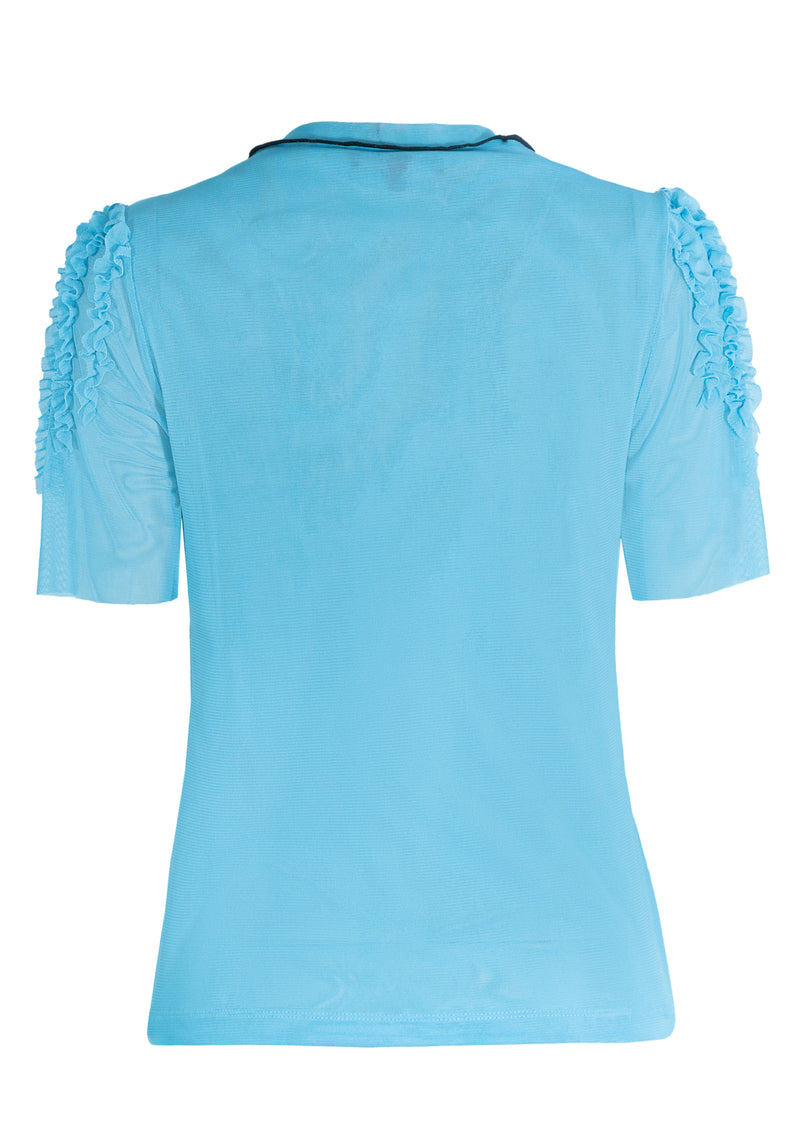SOLID STRETCH NETTING WITH EMB FRUIT TOP