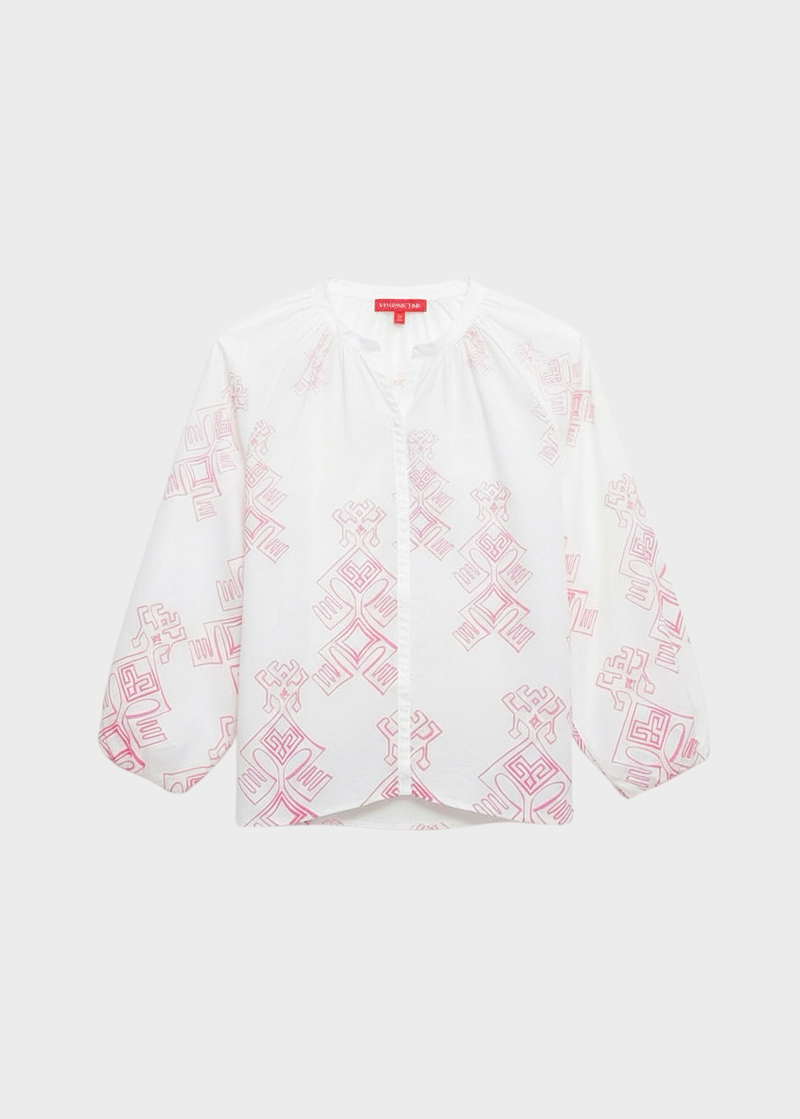 EARRING GIRL POPLIN SHIRT