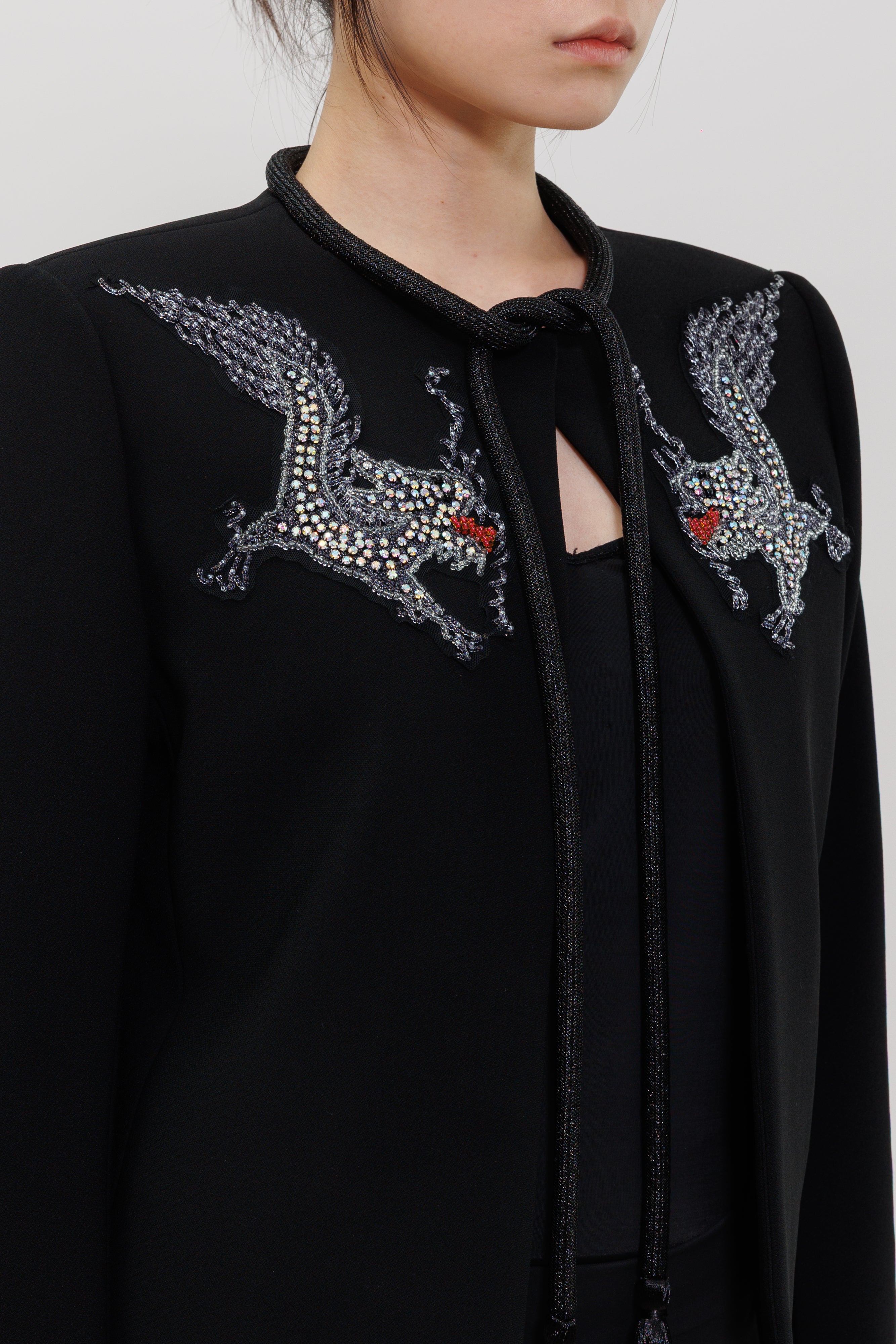 Phoenix Heavy Stretch Woven Blazer