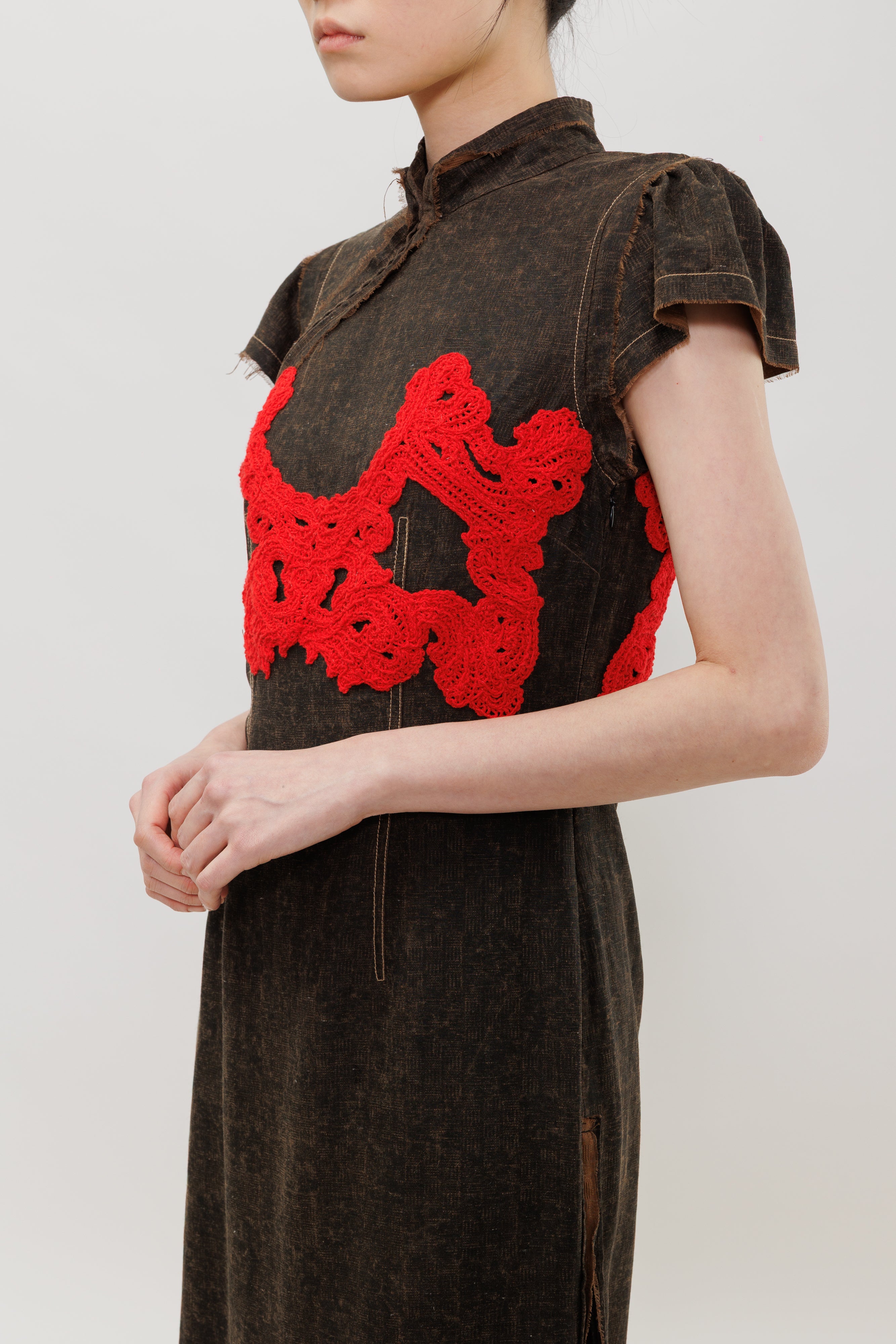 Mud Silk Twill Qipao