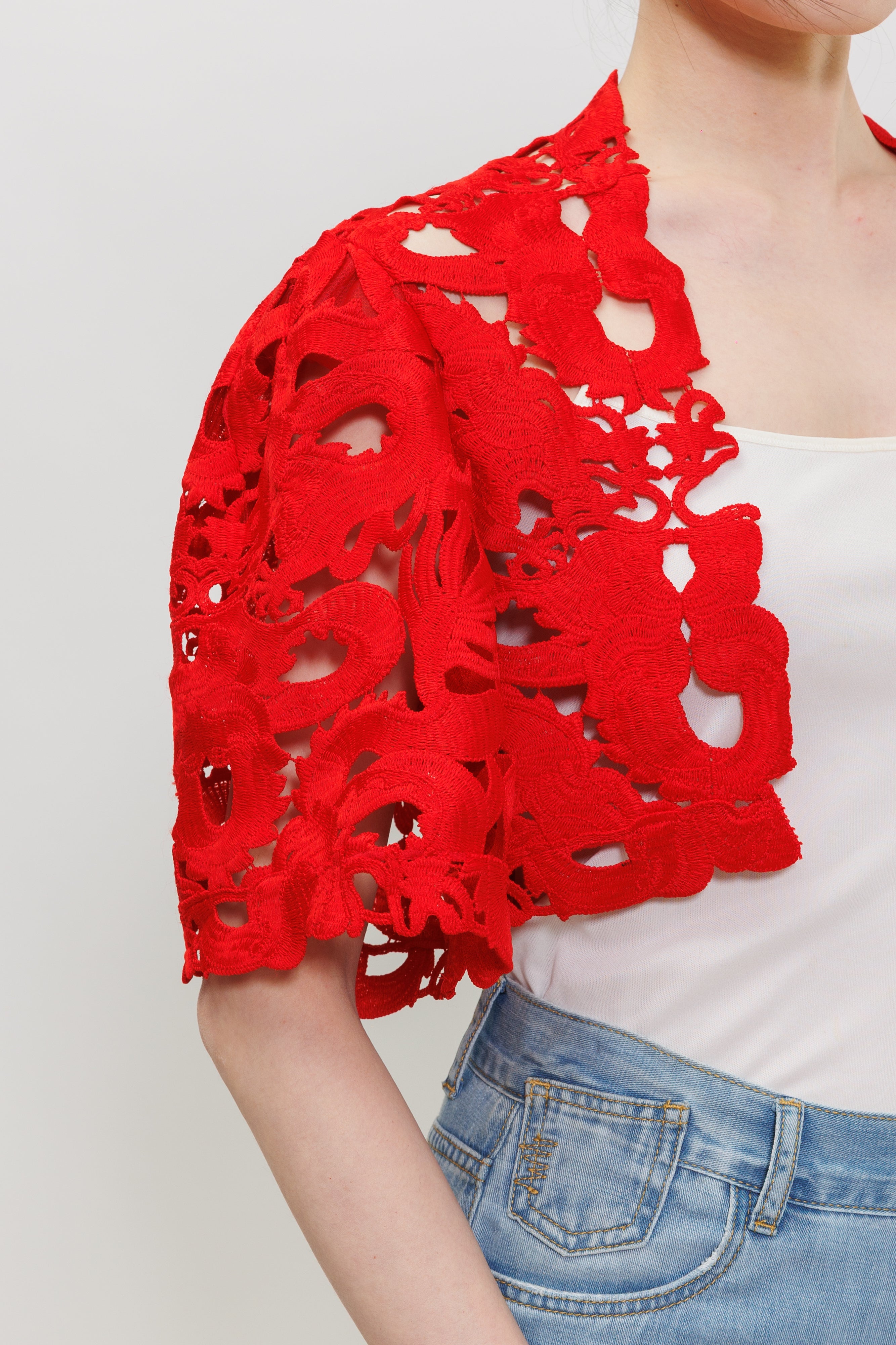 Dragon Lace Bolero Jacket