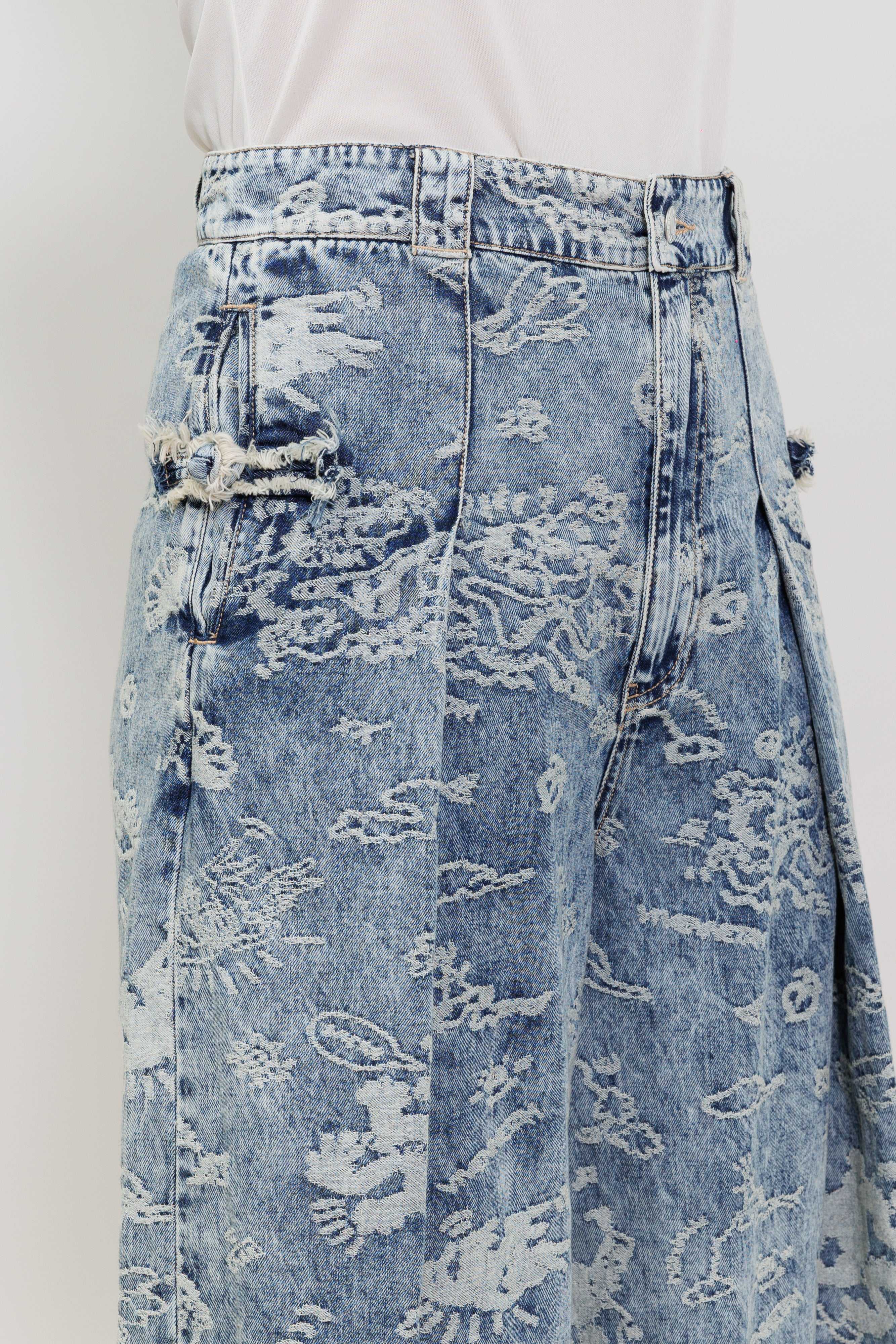 Graffiti Dragon Jacquard Shorts