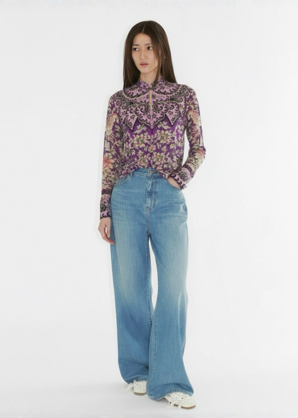 PEONY BUTTERFLY REVIVAL 2025 BLOUSE