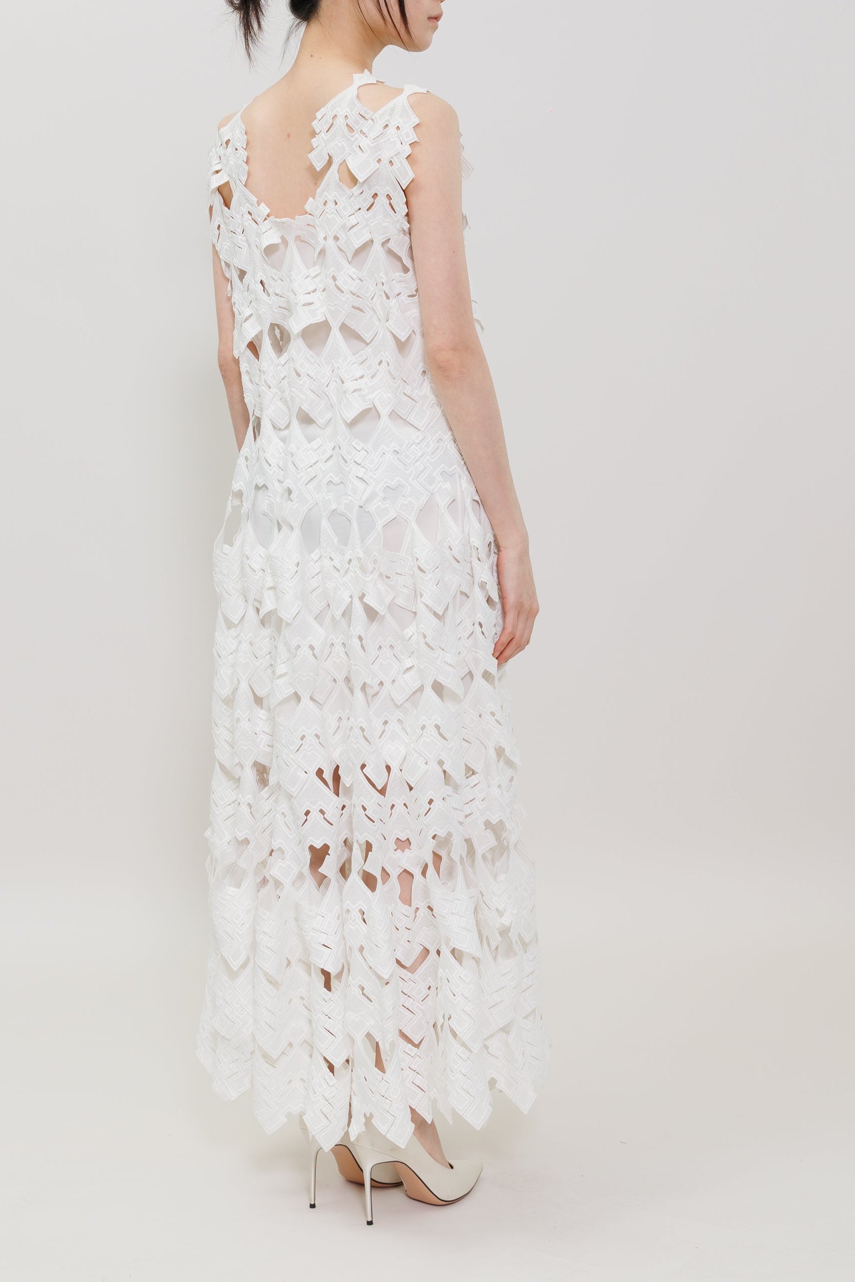 Dragon People Lace Maxi Dress