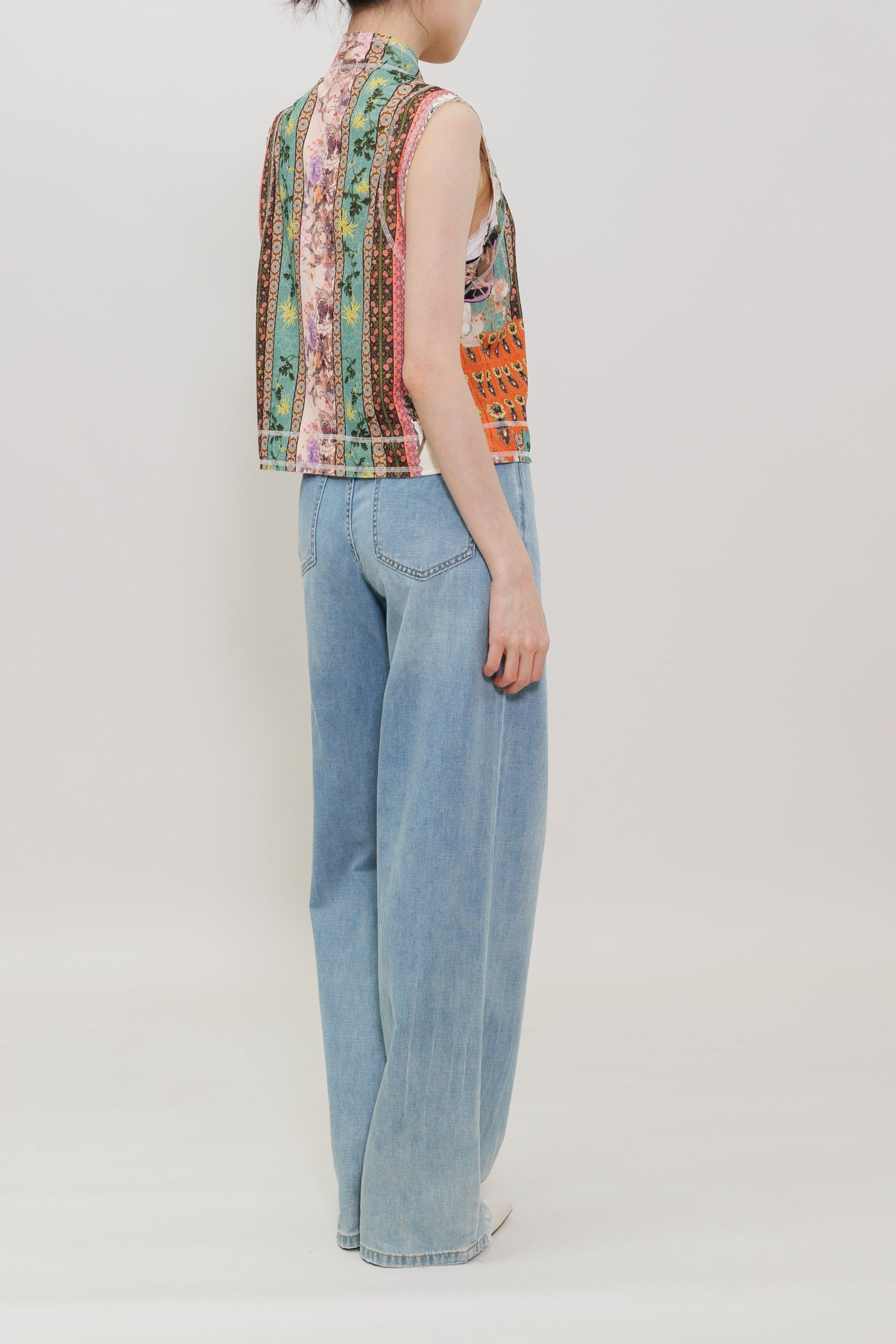 Garden Print Neoprene Vest