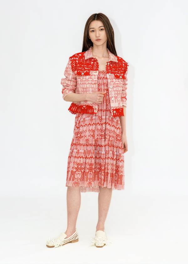 【ViVIENNE TAM】 カットワークジャケット Jackets – Vivienne Tam Store