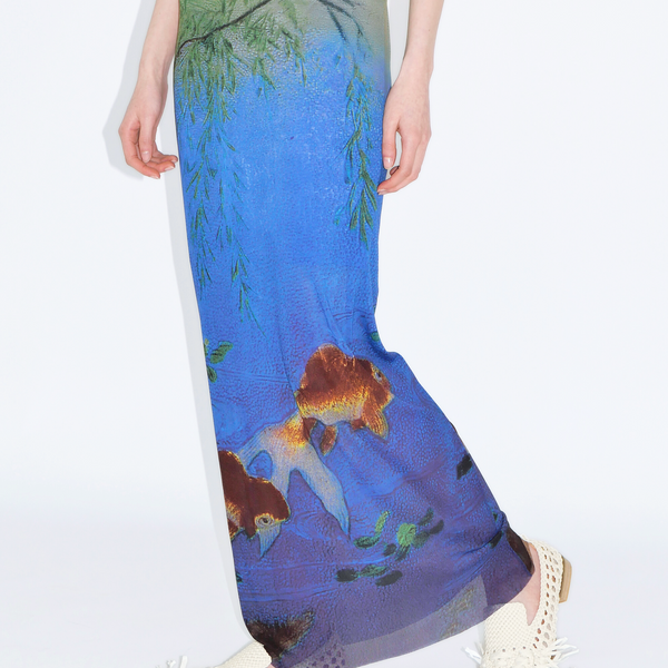 GOLDFISH REVIVAL 2025 NETTING LONG SKIRT – Vivienne Tam Store