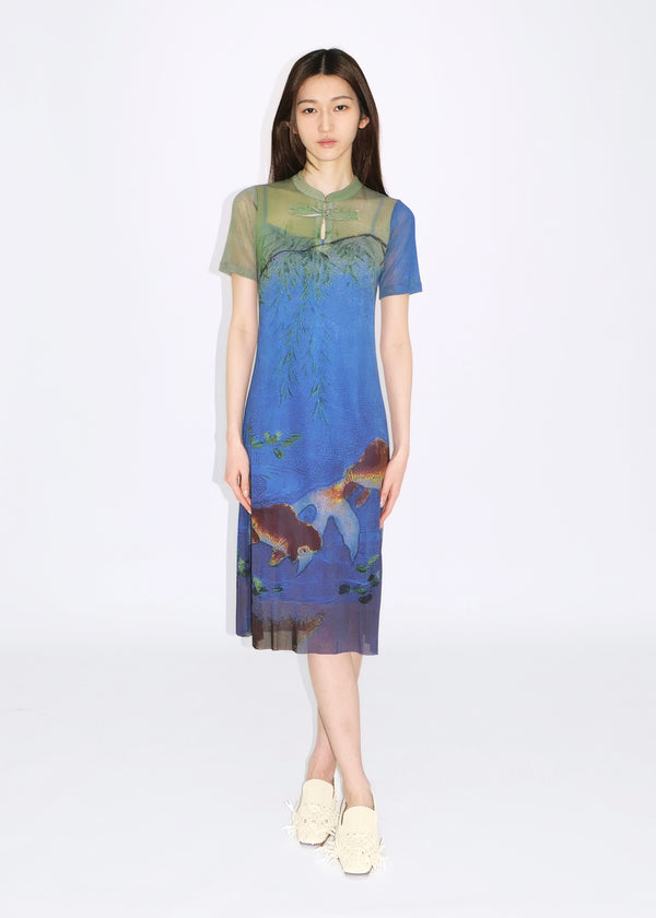 GOLDFISH REVIVAL 2025 NETTING CHEONGSAM