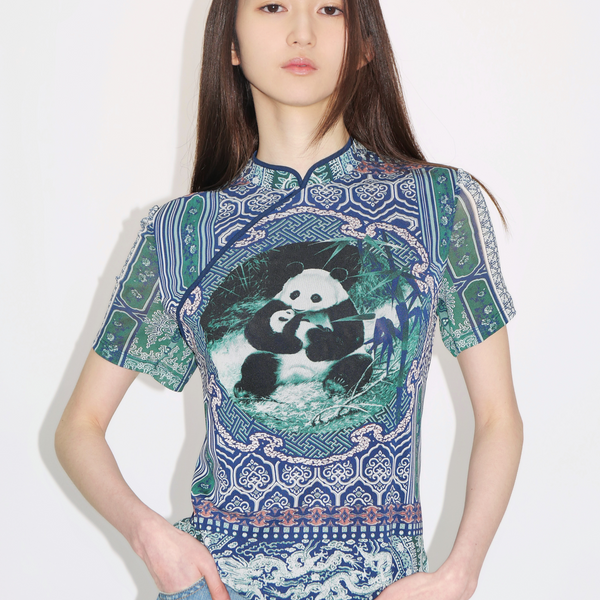 PANDA REVIVAL 2025 CHEONGSAM TOP – Vivienne Tam Store