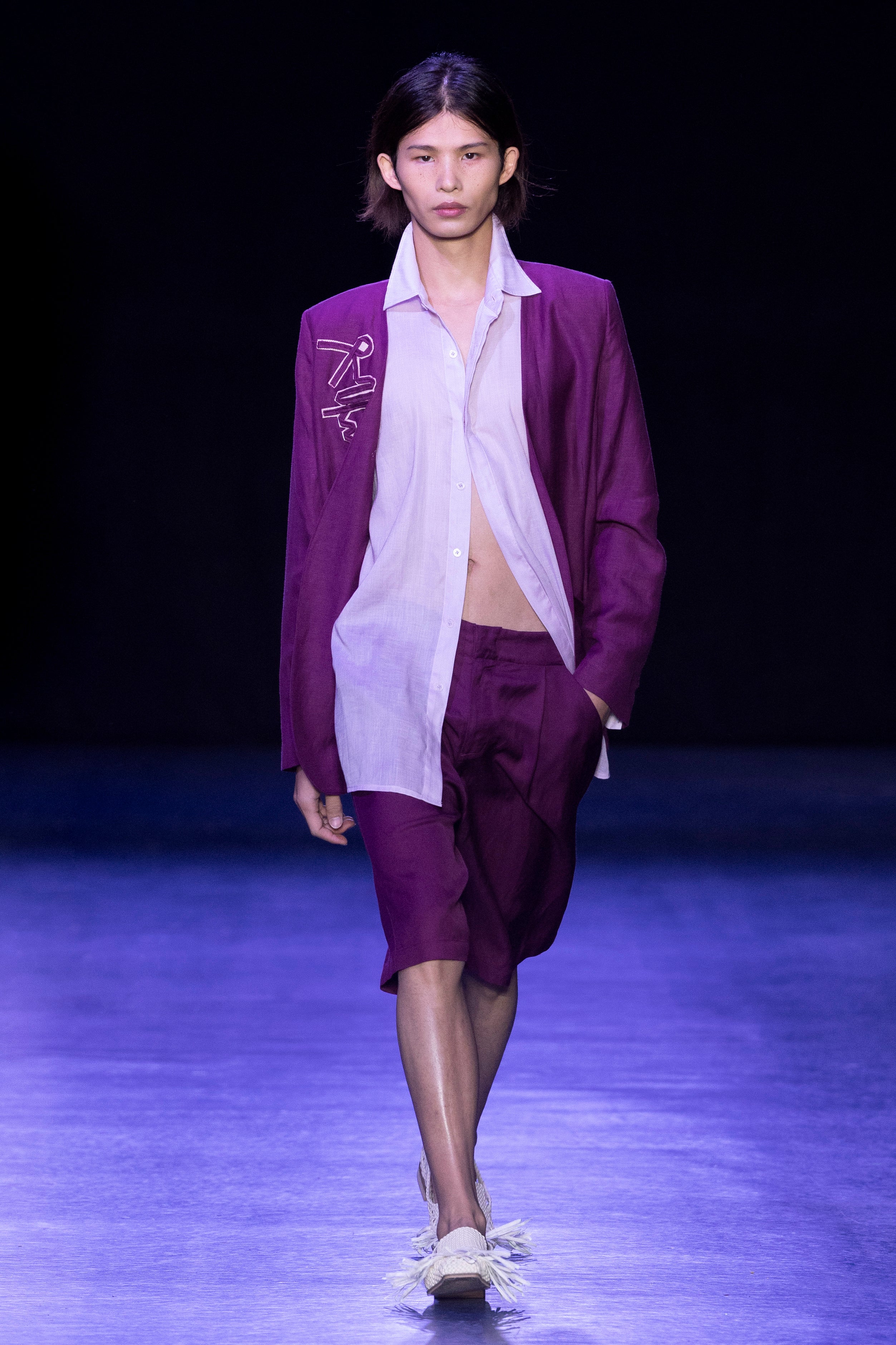 VIVIENNE TAM ミュール パープル SS2025 – Vivienne Tam Store