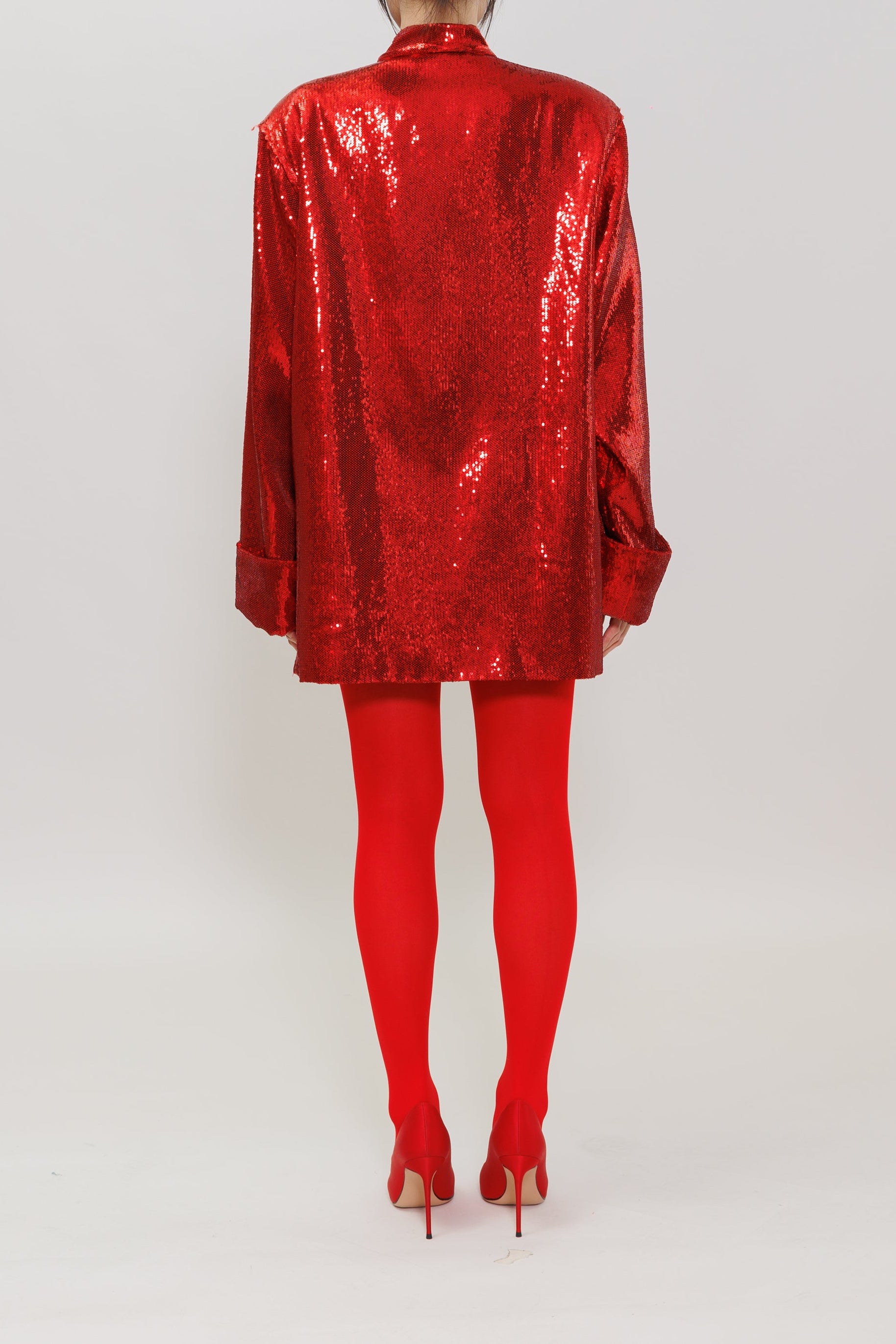 Sequin With Pankou Qipao Jacket