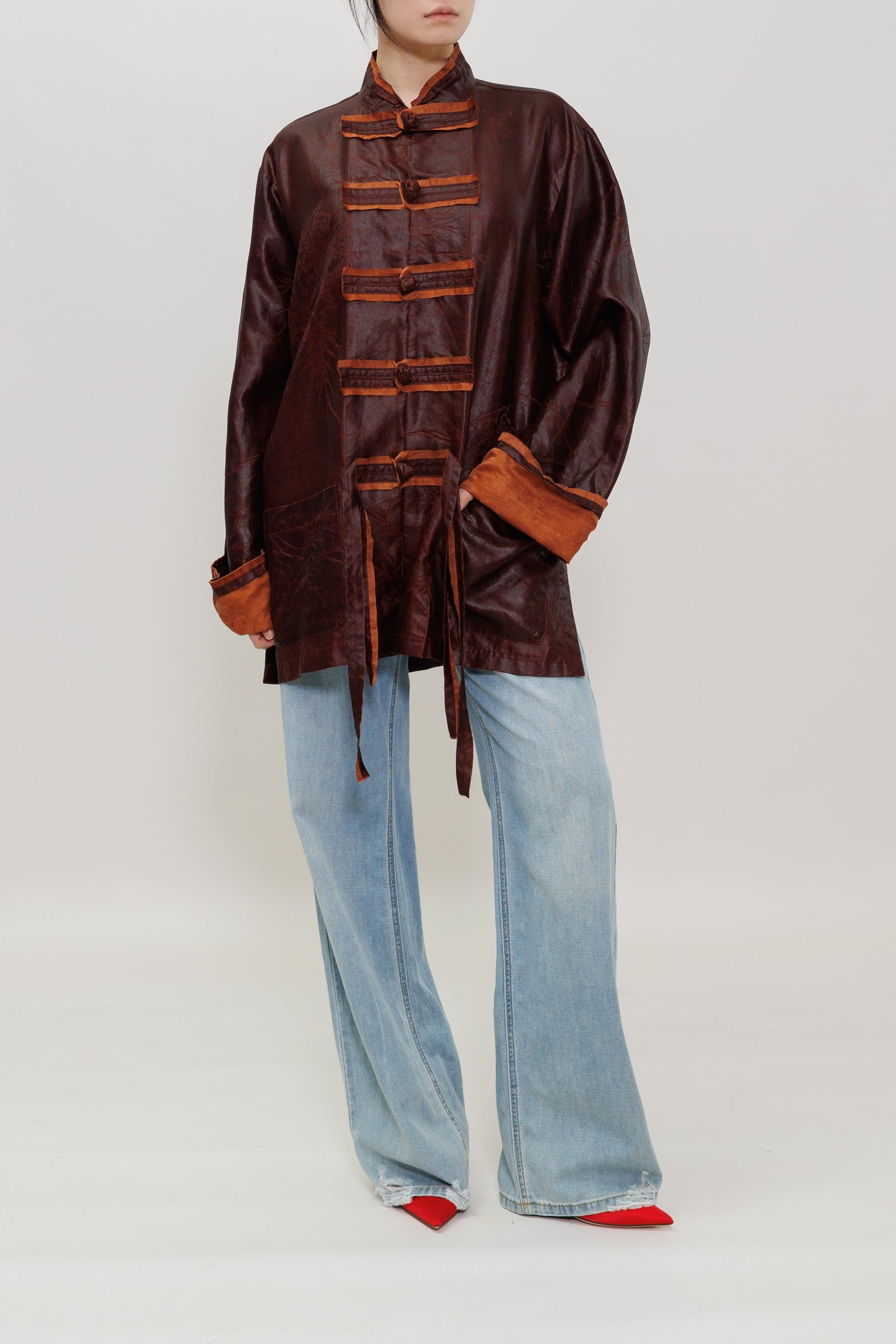 Wax Mud Silk Kung Fu Jacket