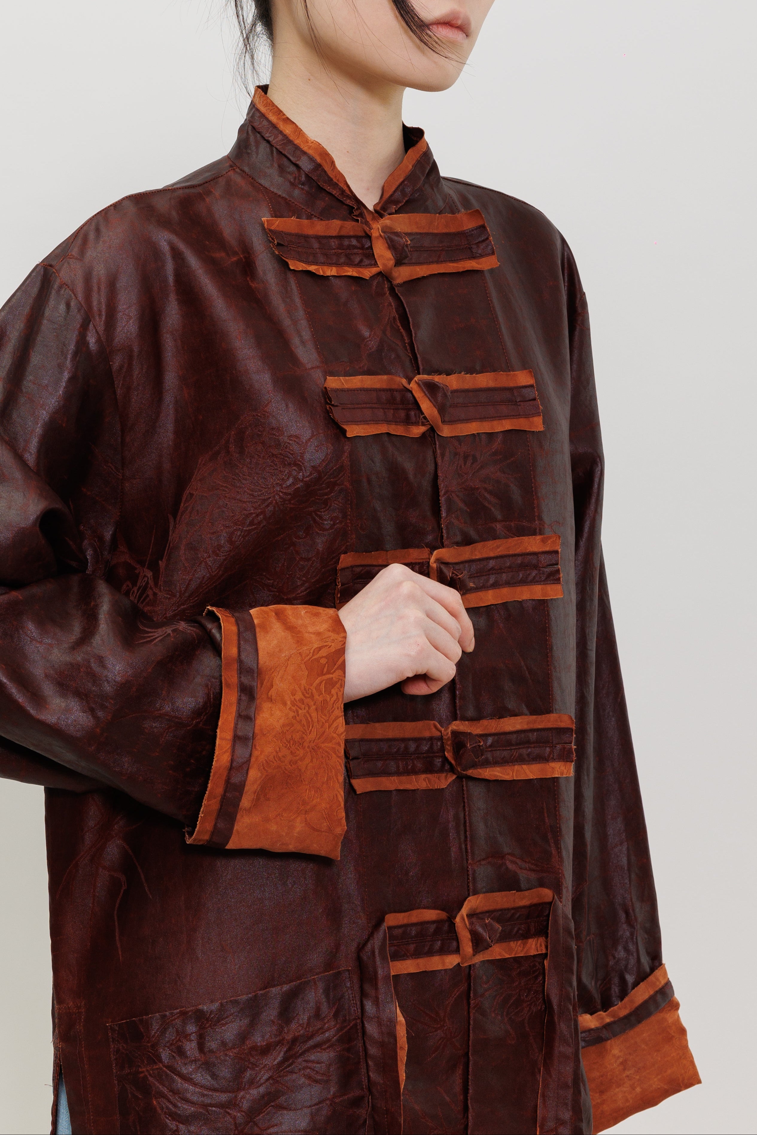 Wax Mud Silk Kung Fu Jacket