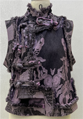 Giant Dragon Jacquard Denim Vest