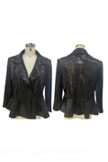 Stripe Sequins Blazer