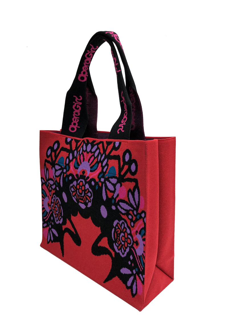 OPERA GIRL JACQ KNIT TOTE BAG