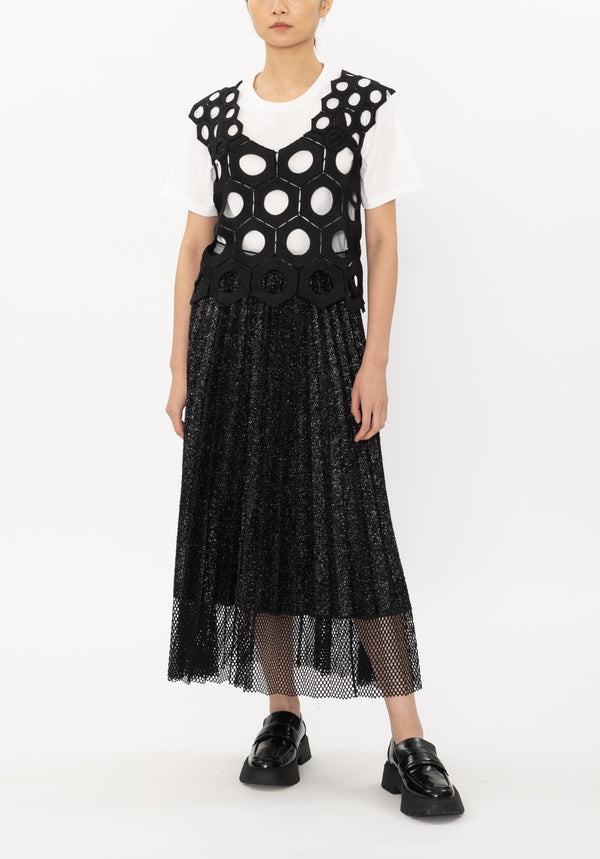 HEXAGON LACE TOP