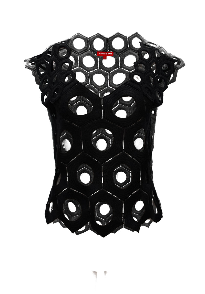 HEXAGON LACE TOP