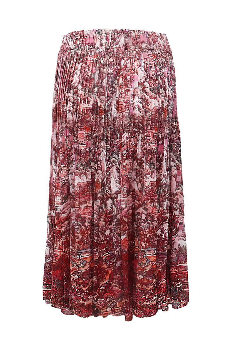 META DREAMLAND PRINT ST NETTING SKIRT