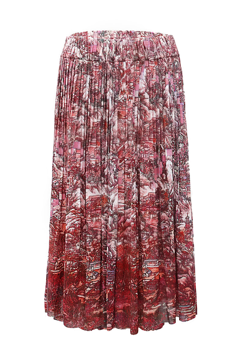 META DREAMLAND PRINT ST NETTING SKIRT