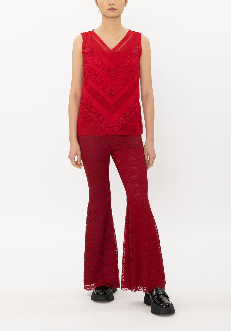 METASIGN LACE WITH RIGID NETTING TOP