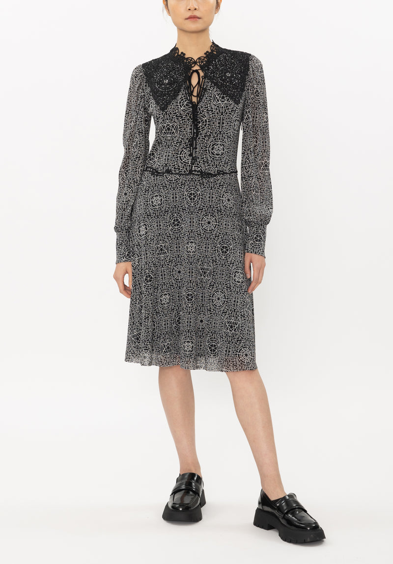 METASIGN NETTING DRESS