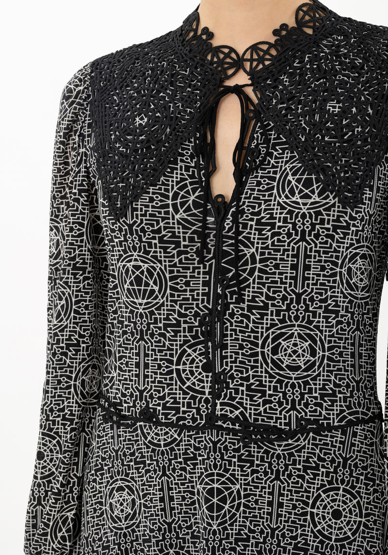 METASIGN NETTING DRESS
