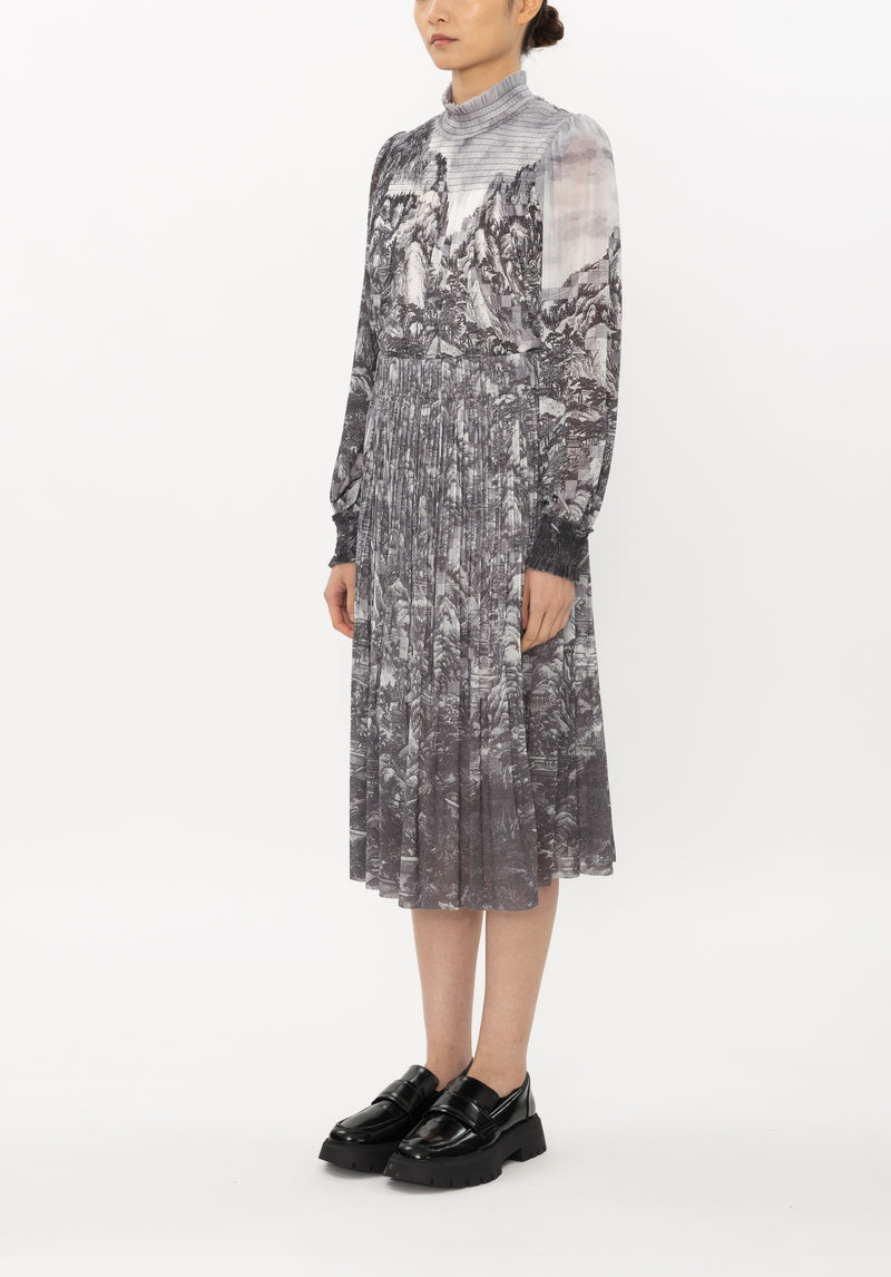 META DREAMLAND PRINT ST NETTING SKIRT