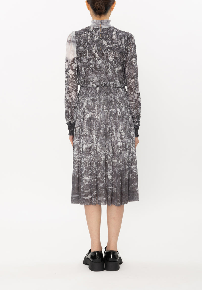 META DREAMLAND PRINT ST NETTING SKIRT