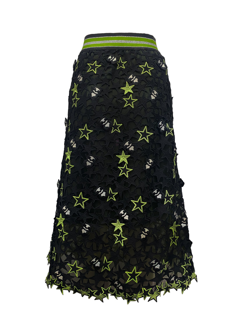 STAR PANDA 3D LACE SKIRT