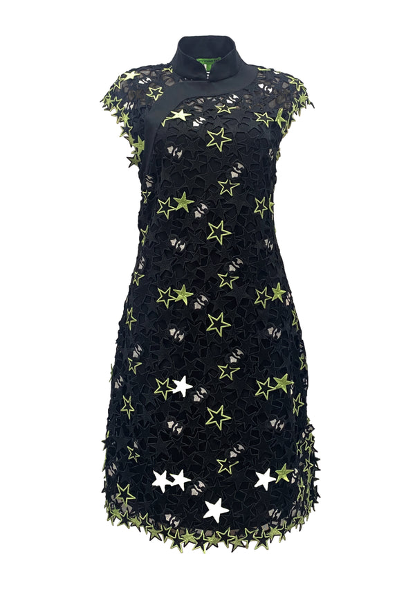 STAR PANDA 3D LACE CHEONGSAM