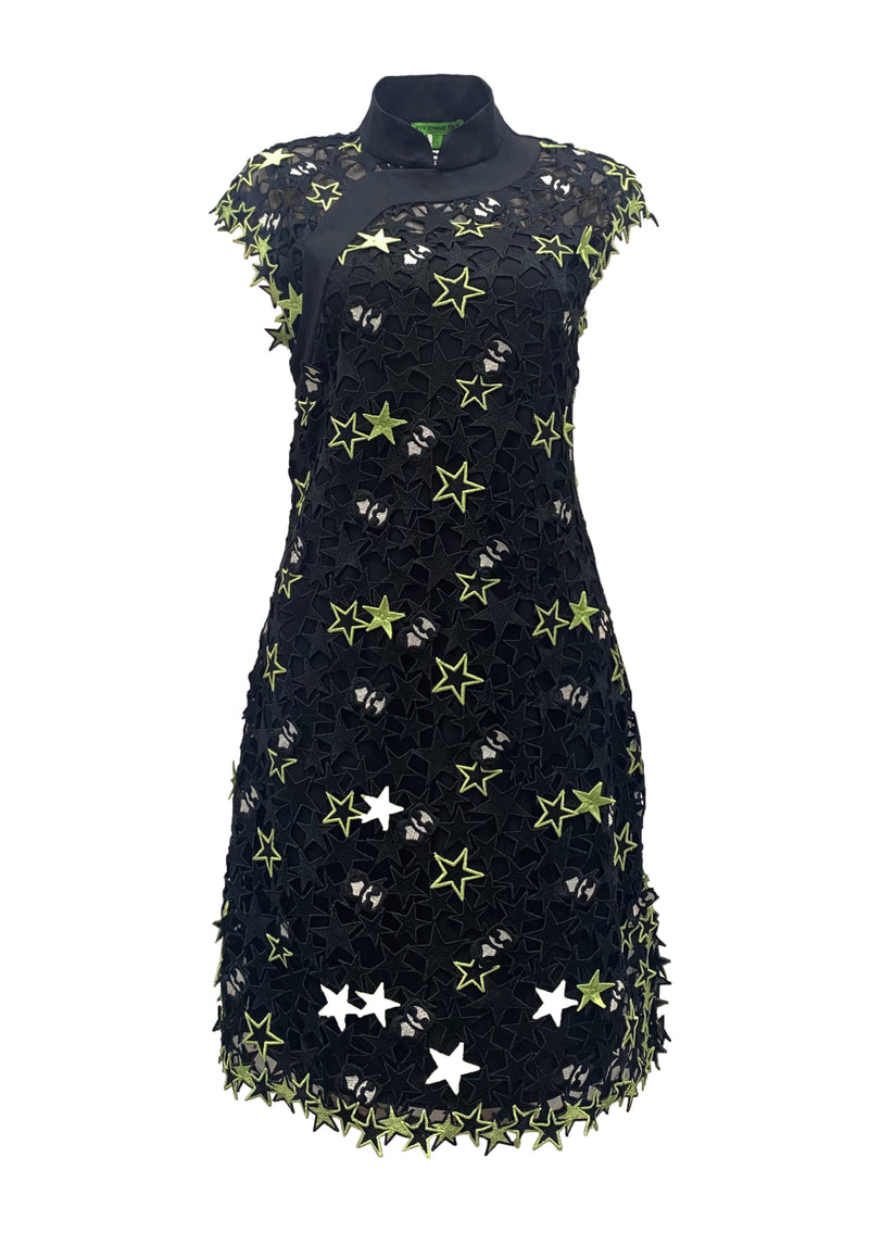 STAR PANDA 3D LACE CHEONGSAM