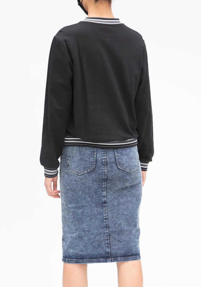DRAGON FOAM COTTON TERRY TOP