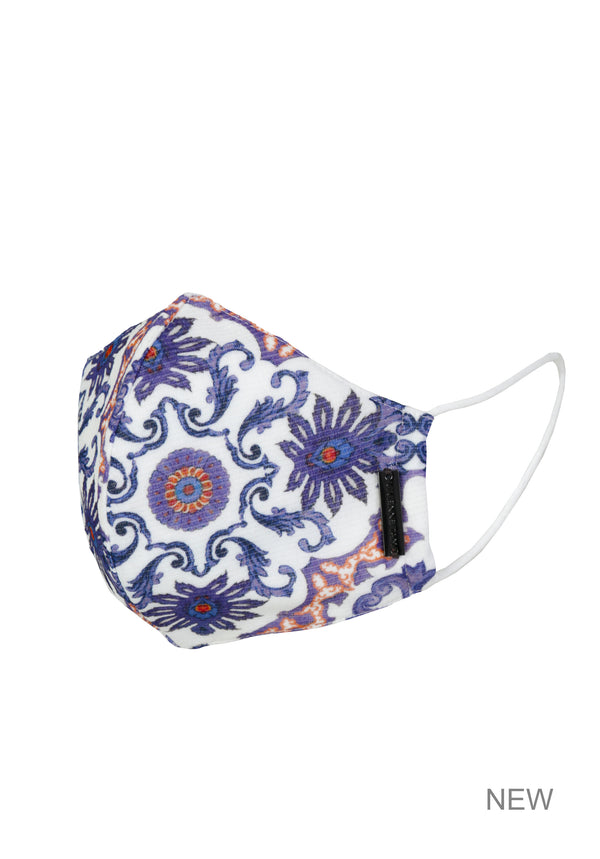 TURKISH TILE PRINT MASK