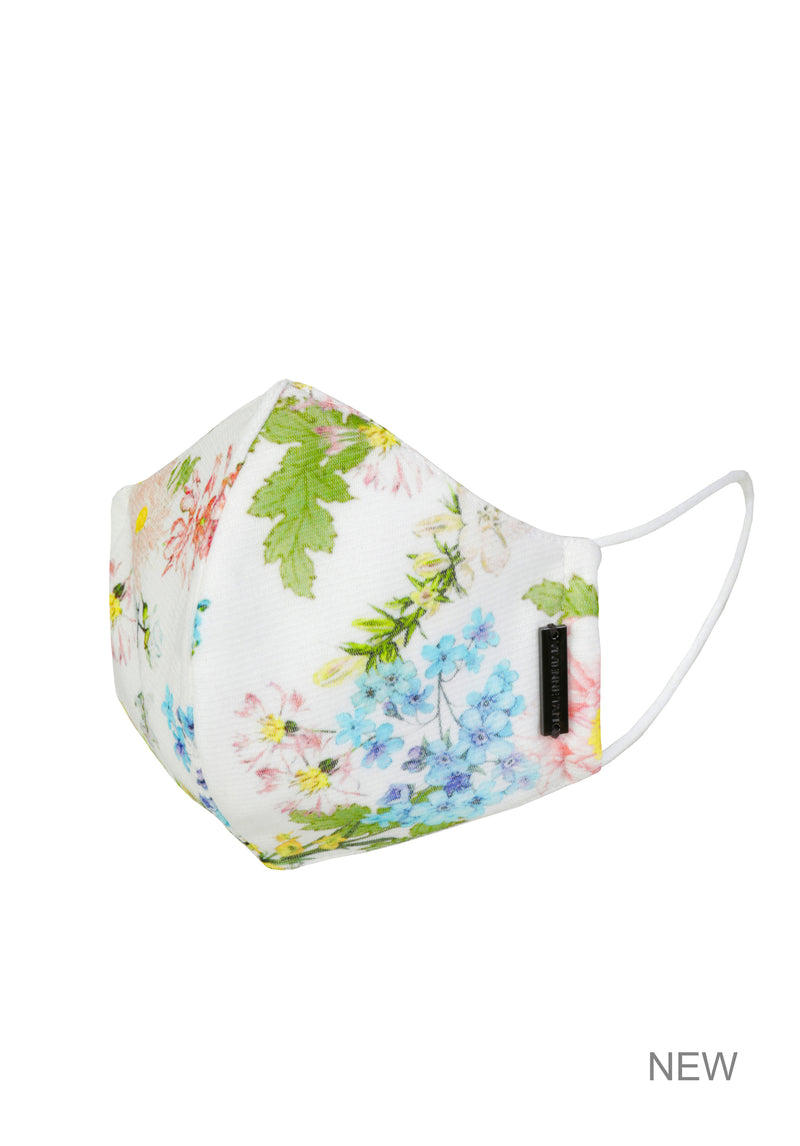 SPRING PEONY BLOSSOM PRINT MASK