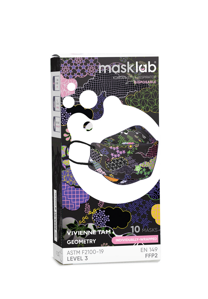 SCARED GEOMETRY KOREAN STYLE MASK