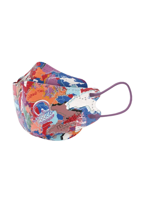 City Camouflage Korean Style Mask