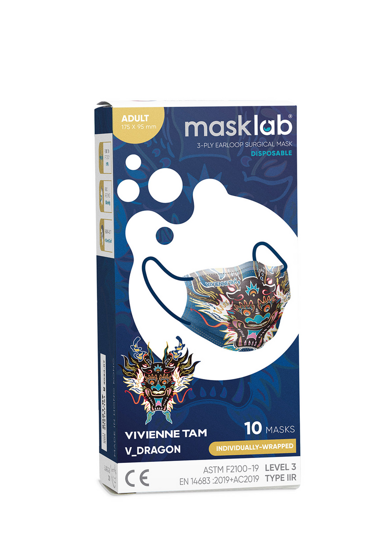 V_DRAGON 3-PLY SURGICAL MASK