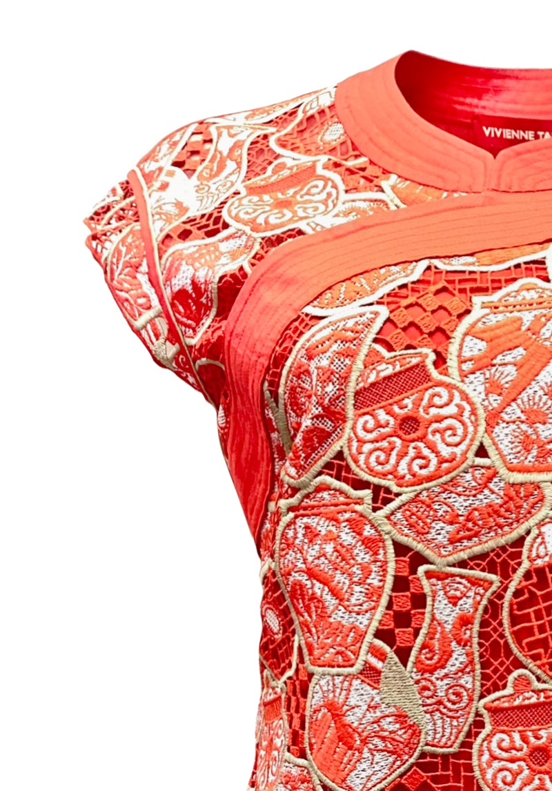 CERAMIC CLUSTER LACE QI PAO