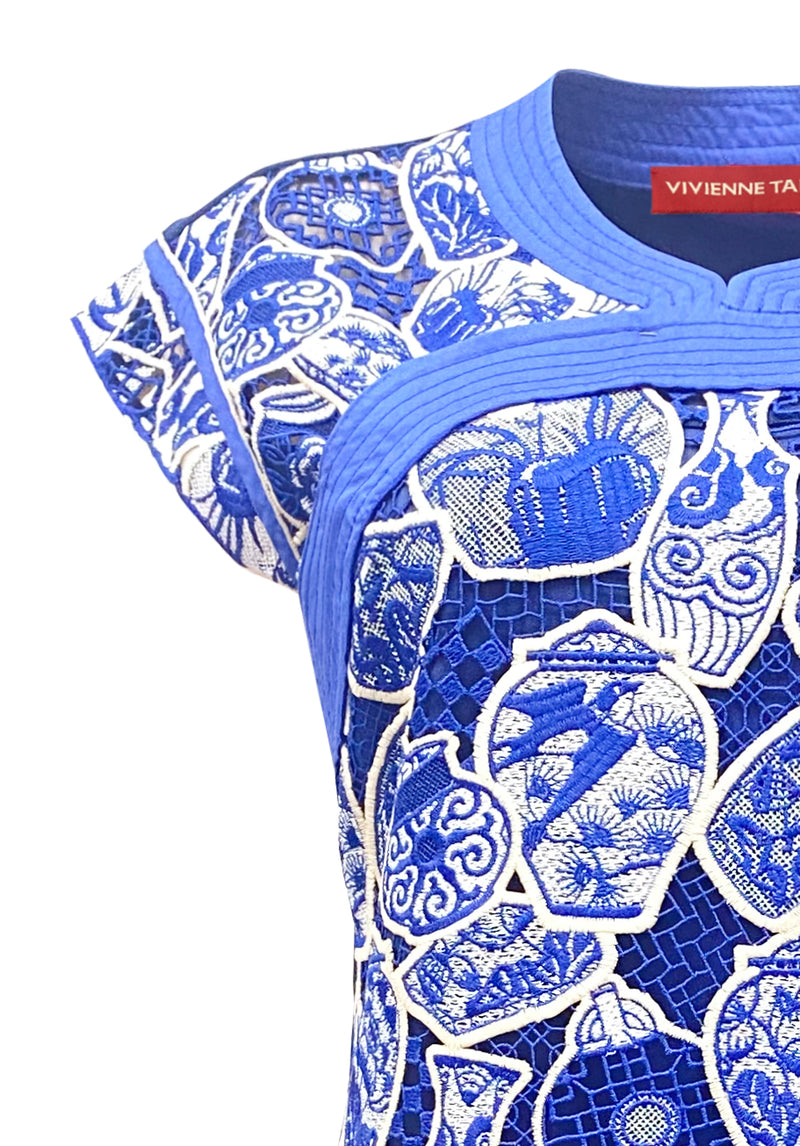 CERAMIC CLUSTER LACE QI PAO